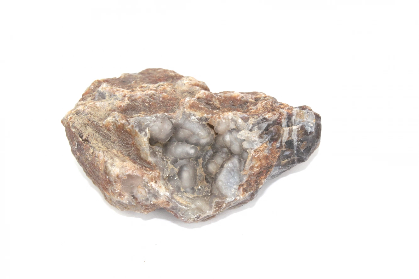 Botryoidal çubuklu agat kütle