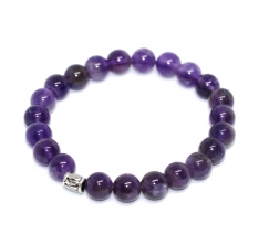  8li Ametist doğal taş bakım seti Görsel 2