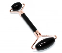  8li Obsidyen doğal taş bakım seti Görsel 3