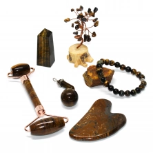 8li Kaplan Gözü doğal taş bakım seti