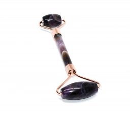  8li Ametist doğal taş bakım seti Görsel 3